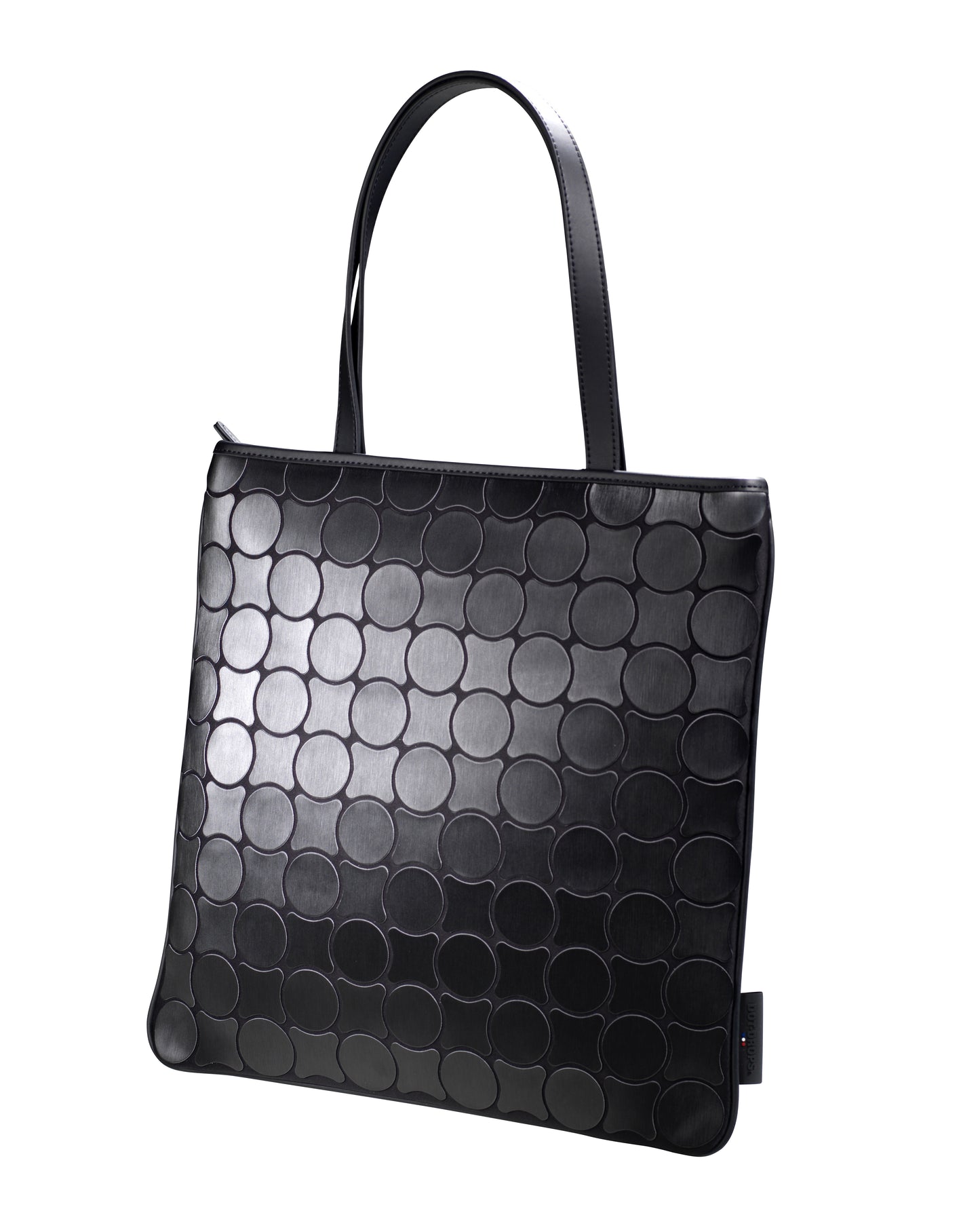 Shopper Bag Black Brushed 16117
