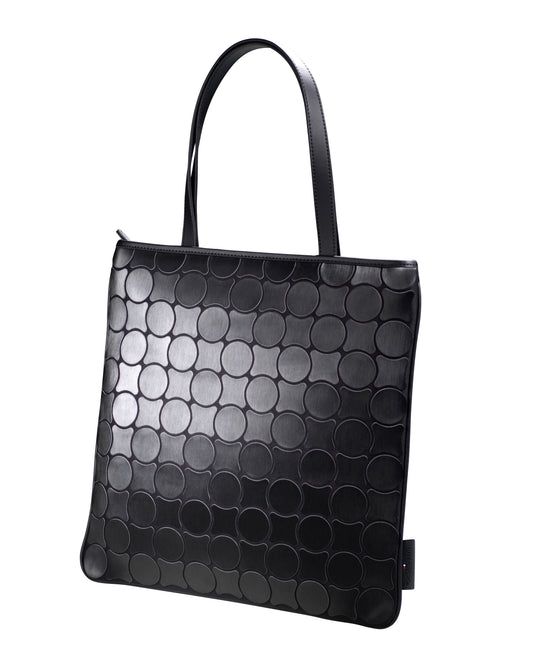 Shopper Bag Black Brushed 16117