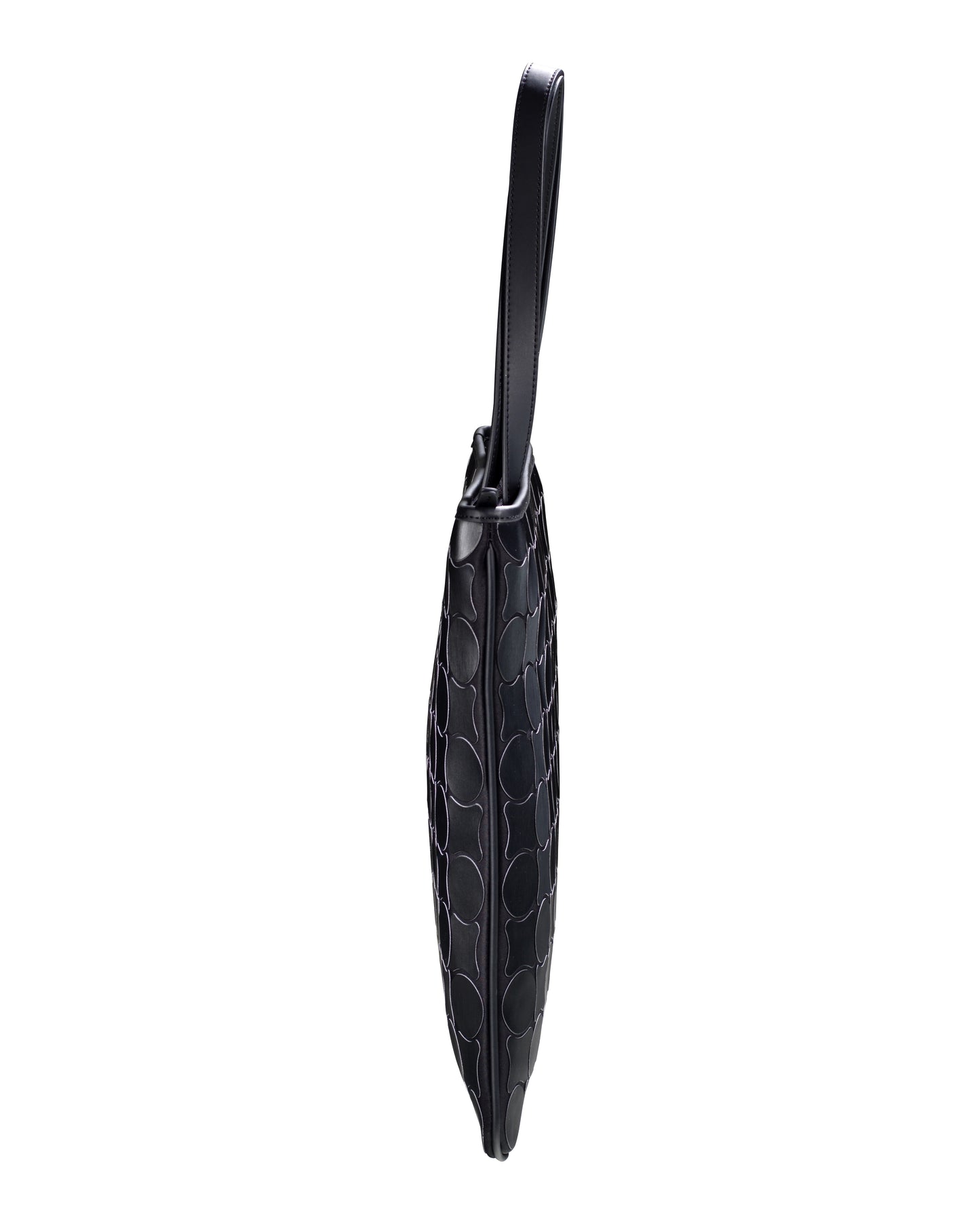 Shopper Bag Black Brushed 16117