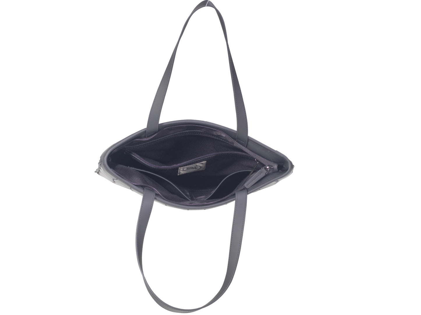 Shopper Bag Black Brushed 16117