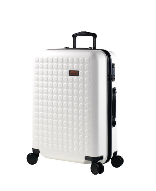 Hardside 4-wheels suitcase White (24") 22145PC