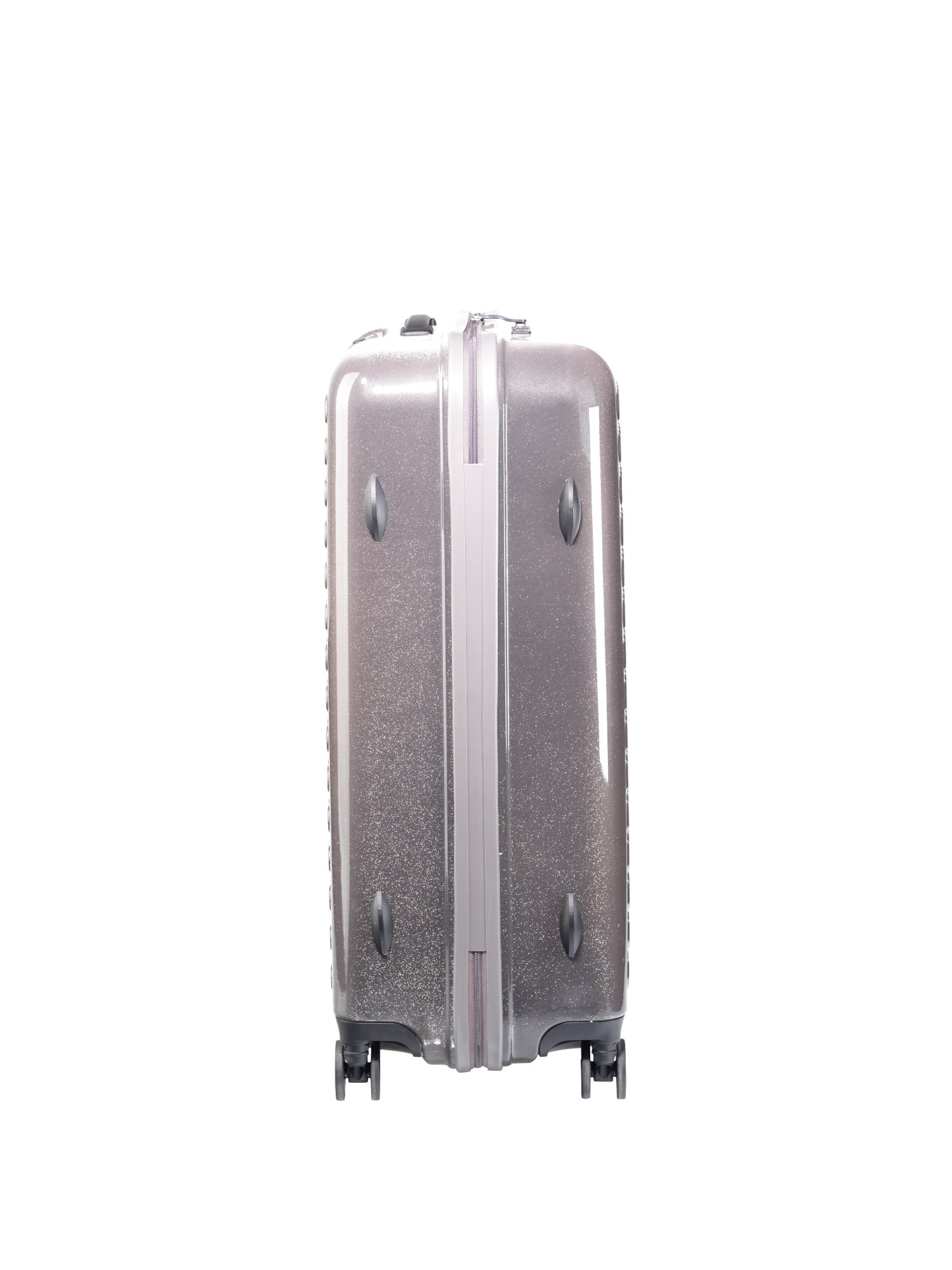 HARDSIDE 4-WHEELS SUITCASE GLITTER GREY (28" UPRIGHT) 34126PC