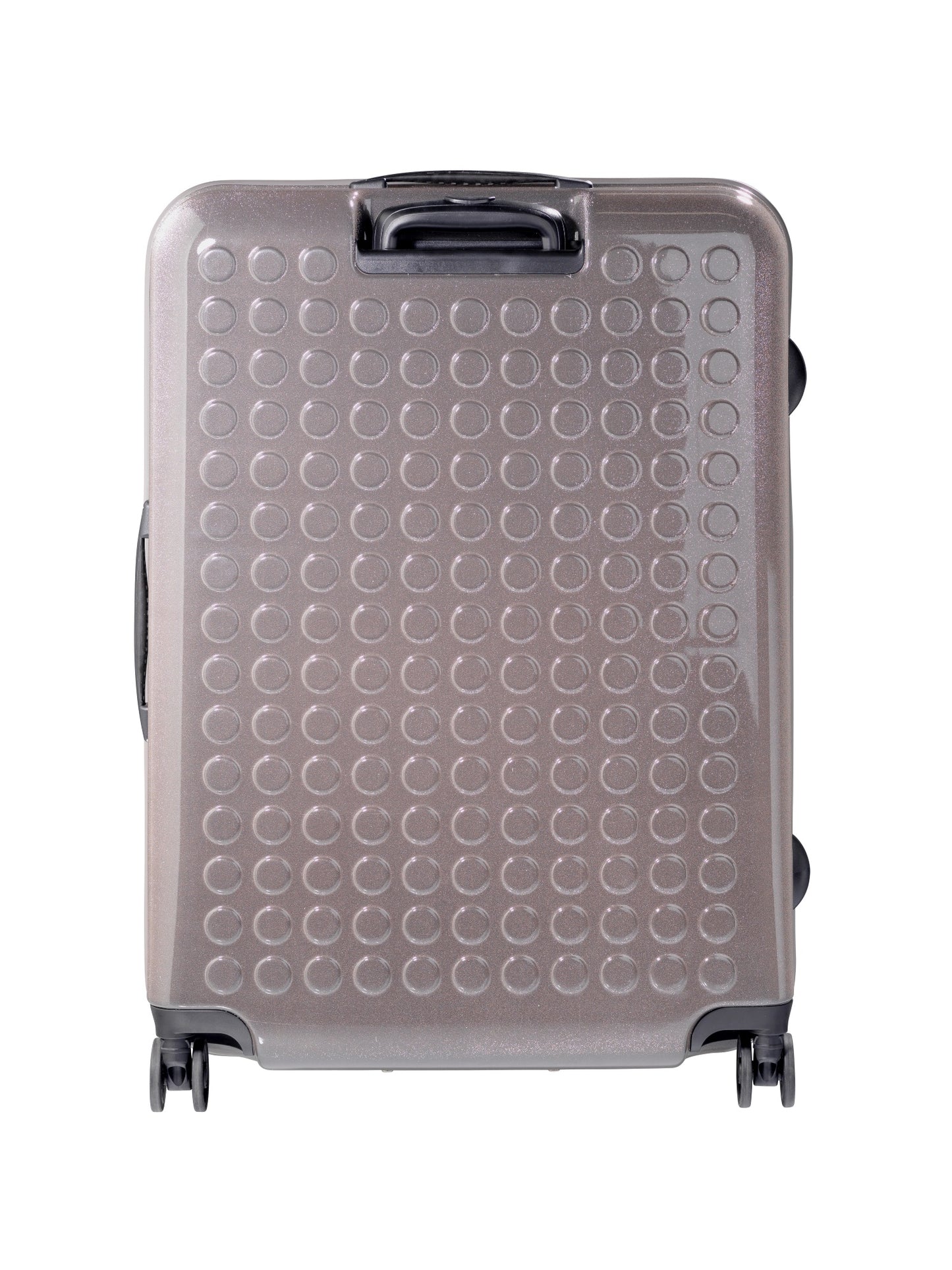 HARDSIDE 4-WHEELS SUITCASE GLITTER GREY (28" UPRIGHT) 34126PC