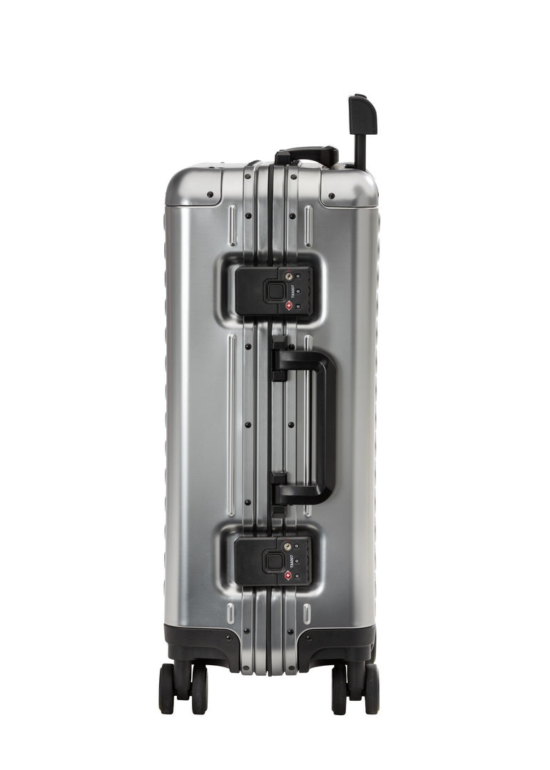 The Carry-On Aluminum Obsidian Grey