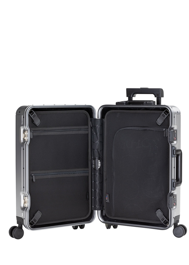 The Carry-On Aluminum Obsidian Grey