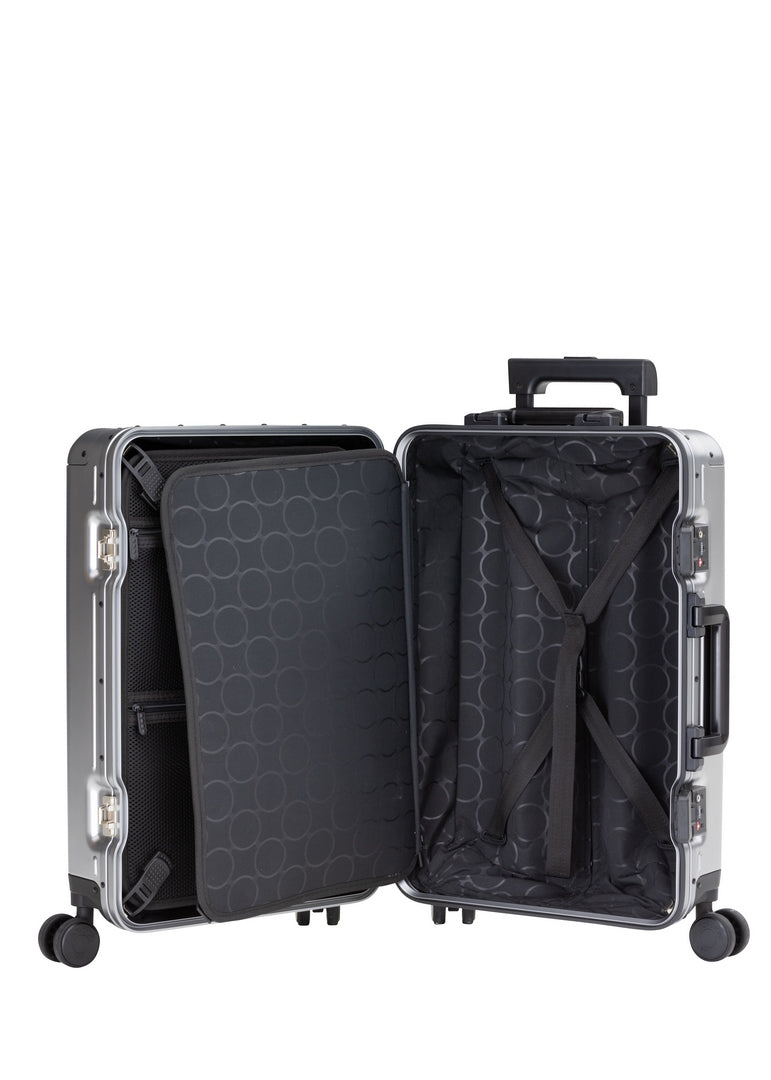 The Carry-On Aluminum Obsidian Grey