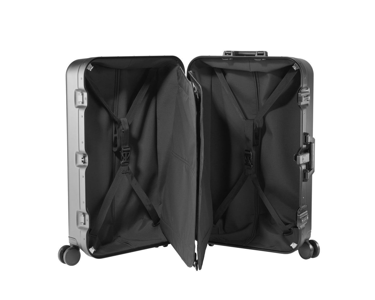 Hardside 4-wheels suitcase Black Matt (27") 16125PC